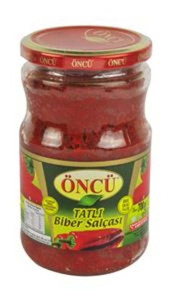 ÖNCÜ TATLI BİBER SALÇASI 700 GR CAM
