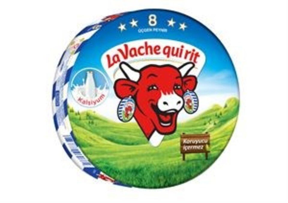 LA VACHE QUİ RİT ÜÇGEN PEYNİR 8'Lİ 100G