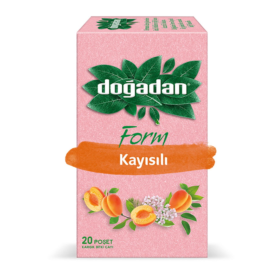 DOĞADAN FORM ÇAY 20 Lİ-KAYISILI