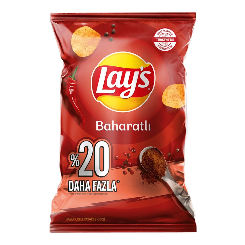 LAY S CİPS 160 GR. - BAHARAT (PARTİ BOY)