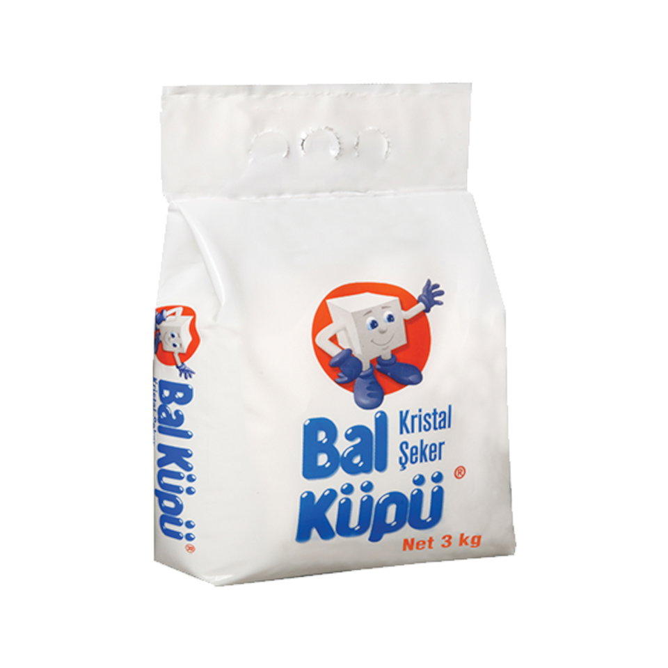 BALKÜPÜ ŞEKER 3000 GR.-TOZ (KRİSTAL)