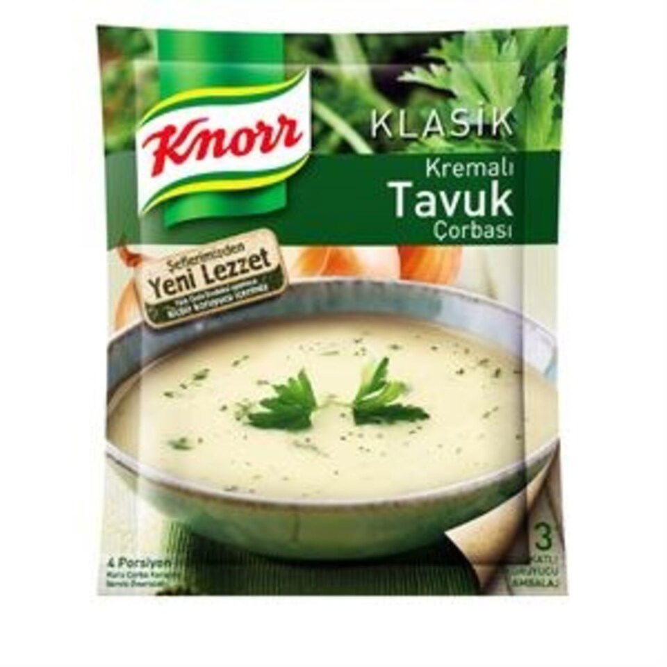 KNORR ÇORBA KLASİK 58 GR.-KREMALI TAVUK