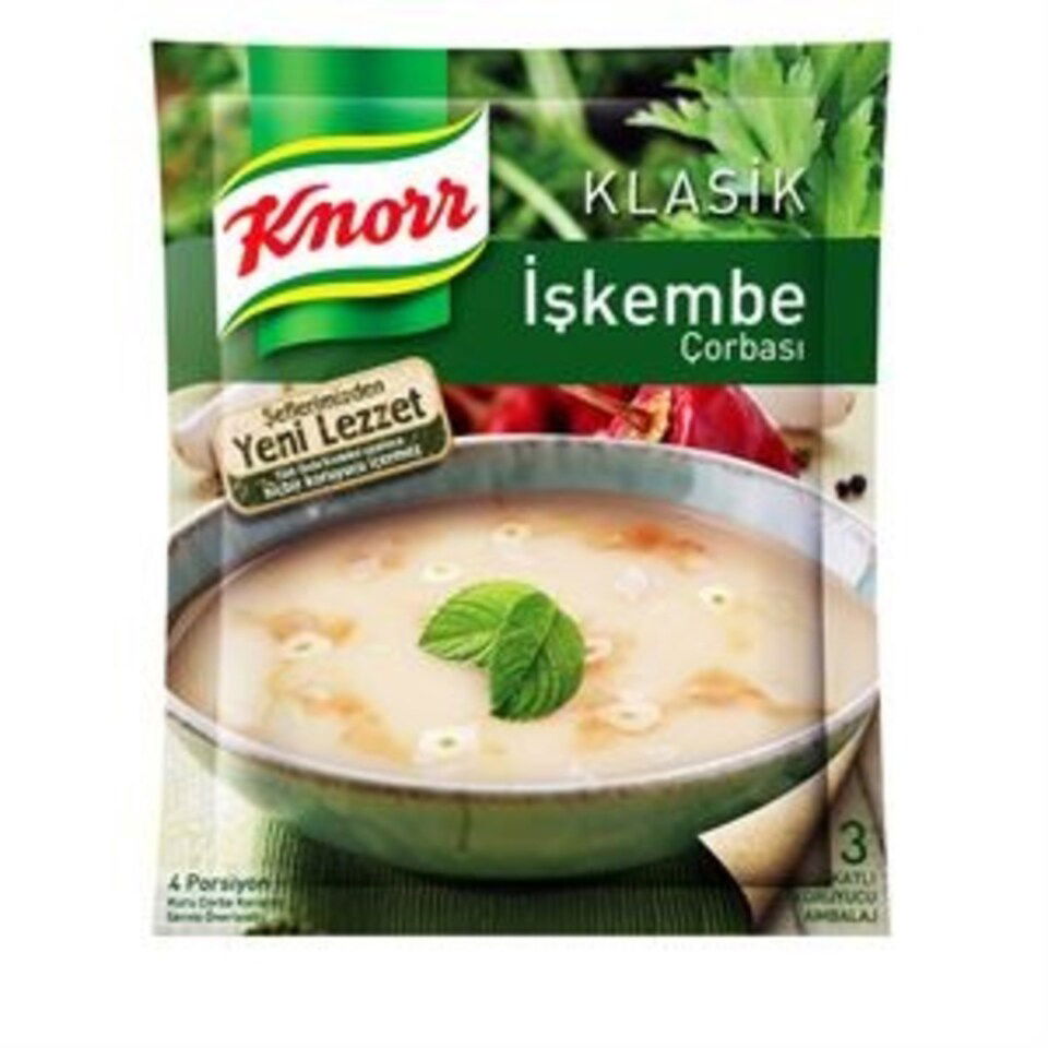 KNORR ÇORBA KLASİK 58 GR.-İŞKEMBE