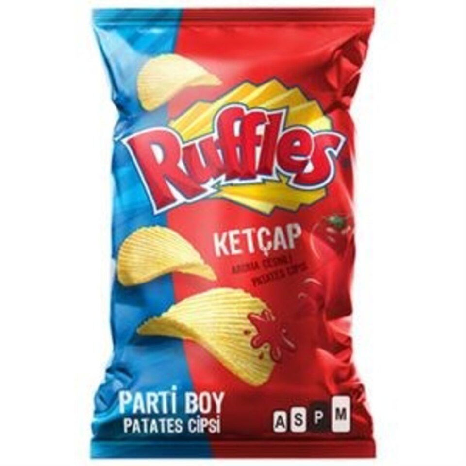 RUFFLES CİPS 150 GR. - KETÇAP (PARTİ BOY)