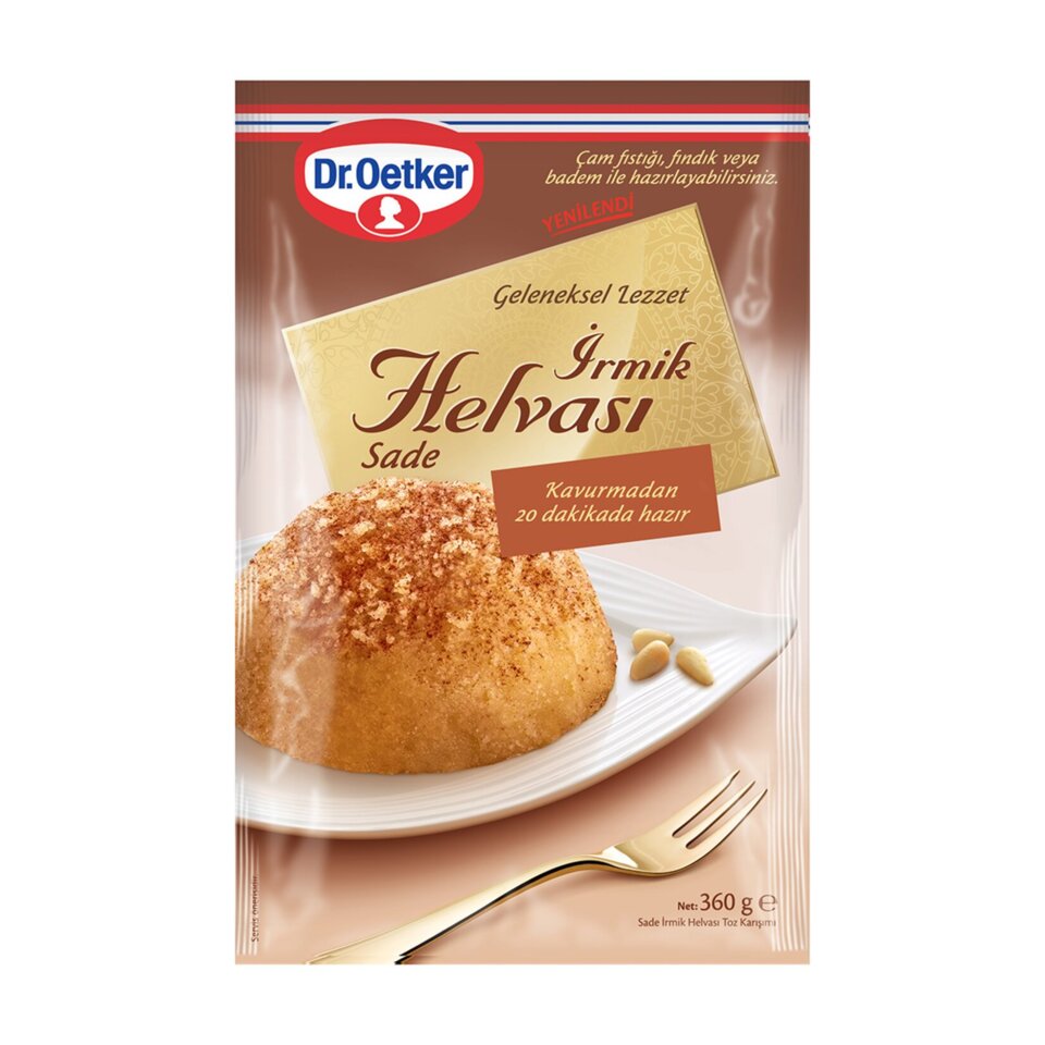 DR.OETKER İRMİK HELVASI 360 GR *12- SADE