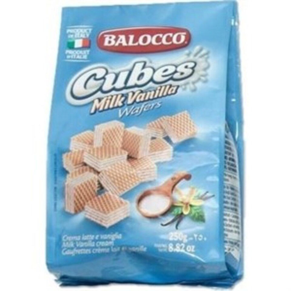BALOCCO KÜP GOFRET 250 GR. - VANİLYA
