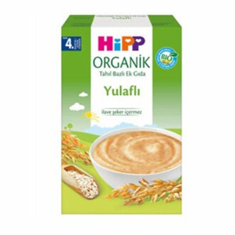 HIPP ORGANIK YULAFLI TAHIL BAZLI EK GIDA 200 GR.