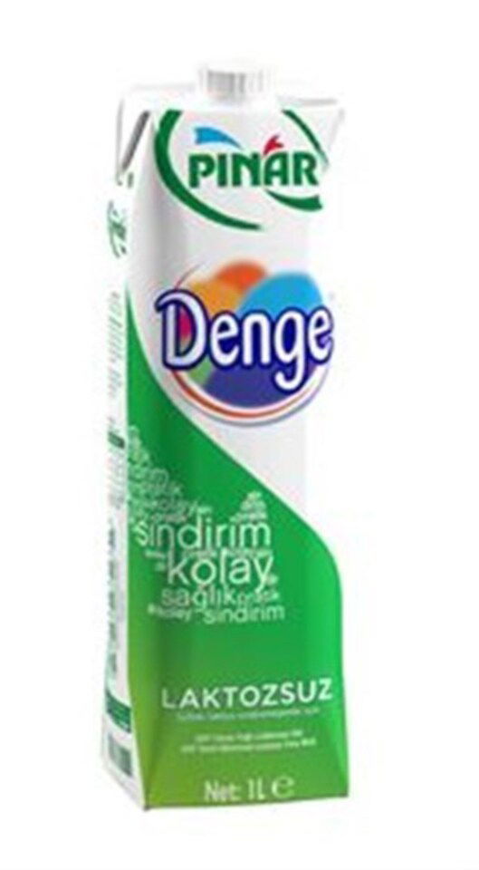 PINAR SÜT  1 LT / DENGE  LAKTOZSUZ          *12