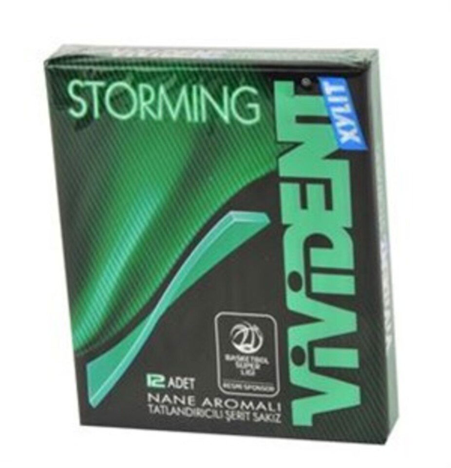 VİVİDENT SAKIZ 33 GR. - NANE (STORMİNG)