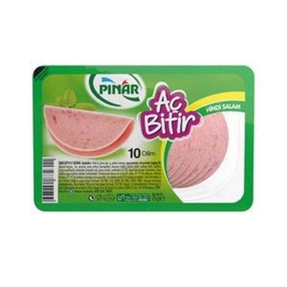 PINAR HİNDİ SALAM 75 GR-AÇ BİTİR