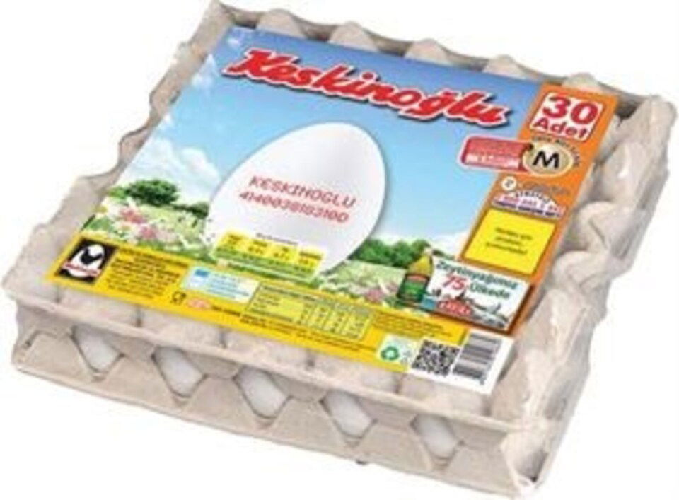 KESKİNOĞLU YUMURTA 30'LU-MEDİUM