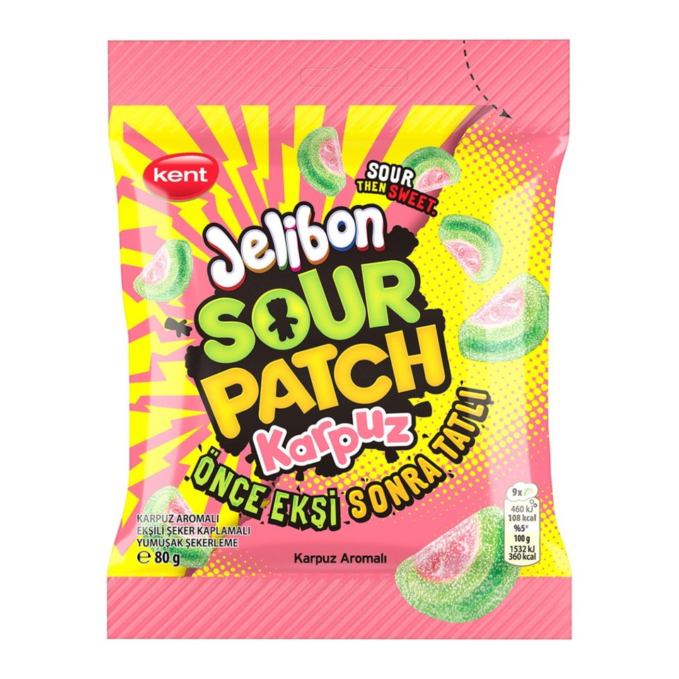 JELİBON SOUR PATCH KİDS KARPUZ 80 GR