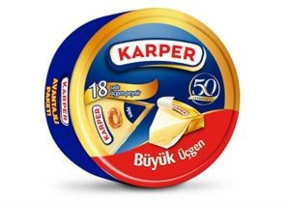 KARPER ÜÇGEN PEYNİR 18'Lİ 324G