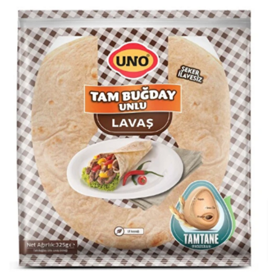 UNO T.BUĞDAYLI LAVAŞ 325 GR