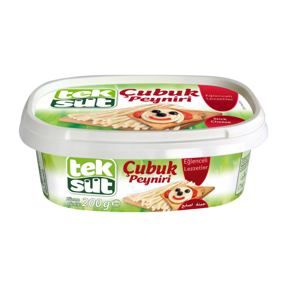TEKSÜT ÇUBUK PEYNİR  200GR