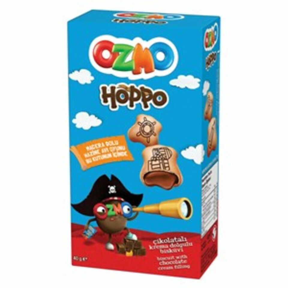 OZMO BİSKÜVİ ÇİKOLATALI 40 GR.-HOPPO