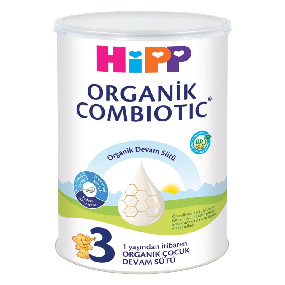 HIPP 3 ORGANIK COMBIOTIC DEVAM SÜTÜ 350 GR.