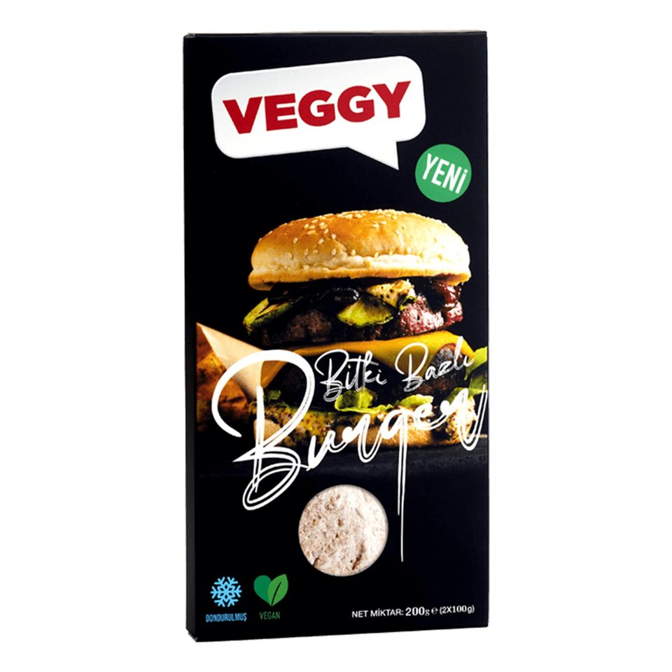 VEGGY BİTKİ BAZLI BURGER 200 GR