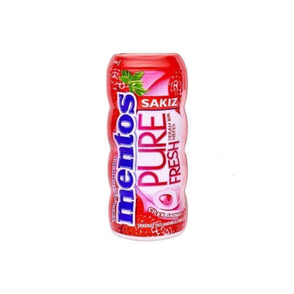 MENTOS PURE FRESH ÇİLEK 15GR SAKIZ