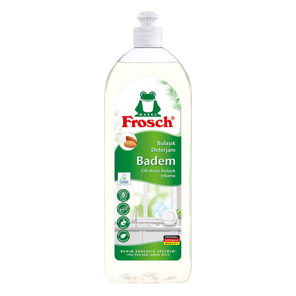 FROSCH BULAŞIK DETERJANI 750 ML-BADEM ÖZLÜ