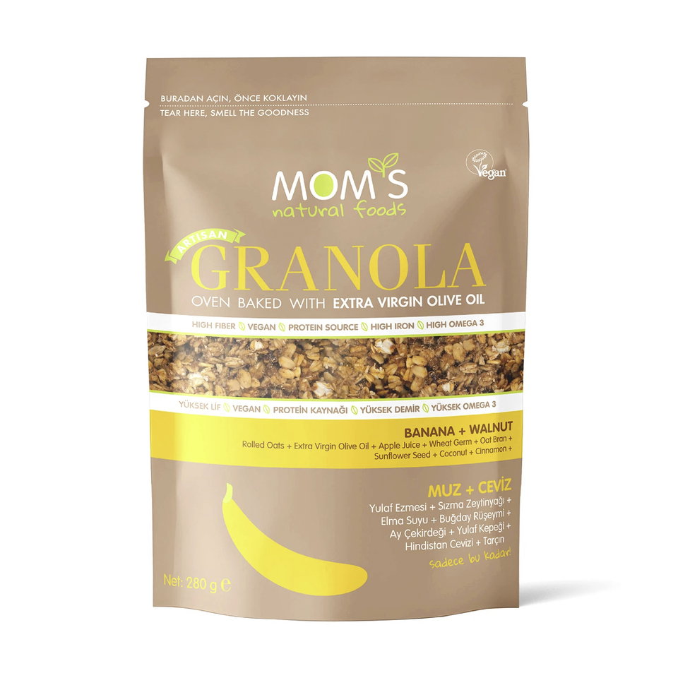 MOM'S GRANOLA 280GR- MUZLU