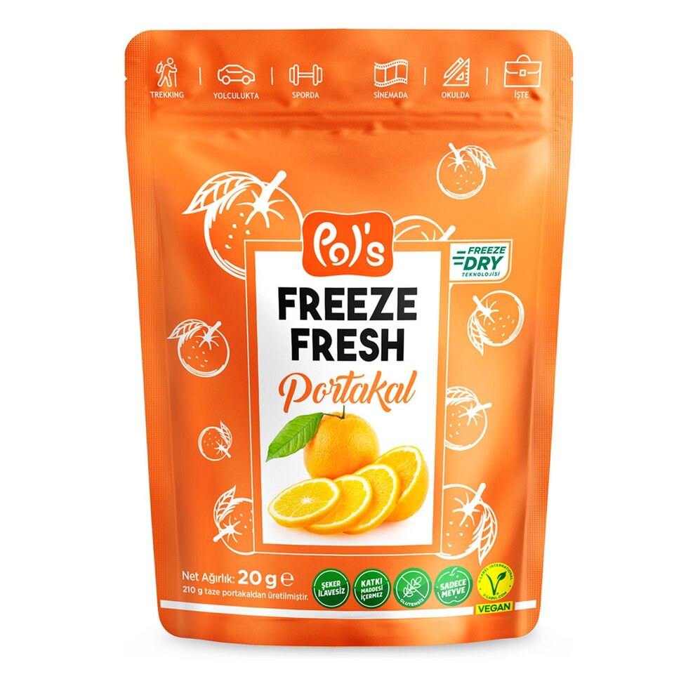 POL'S FREEZE FRESH PORTAKAL 20 GR