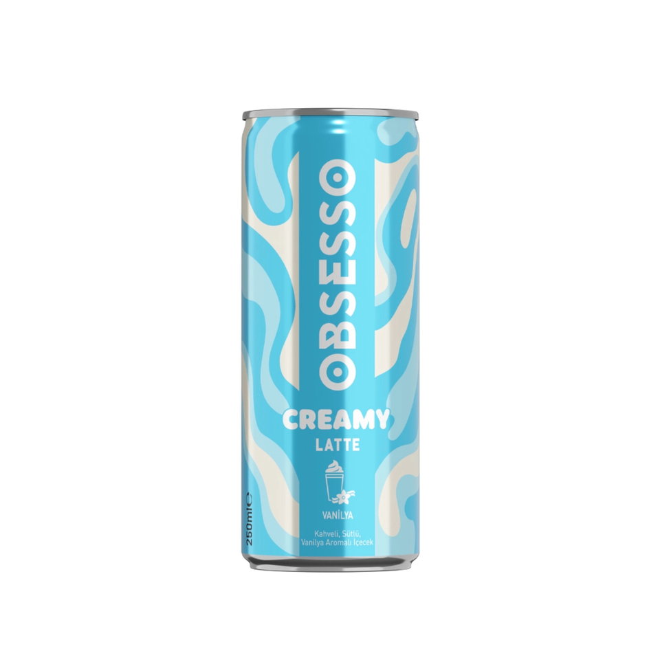 OBSESSO CREAMY VANİLYA  LATTE 250 ML