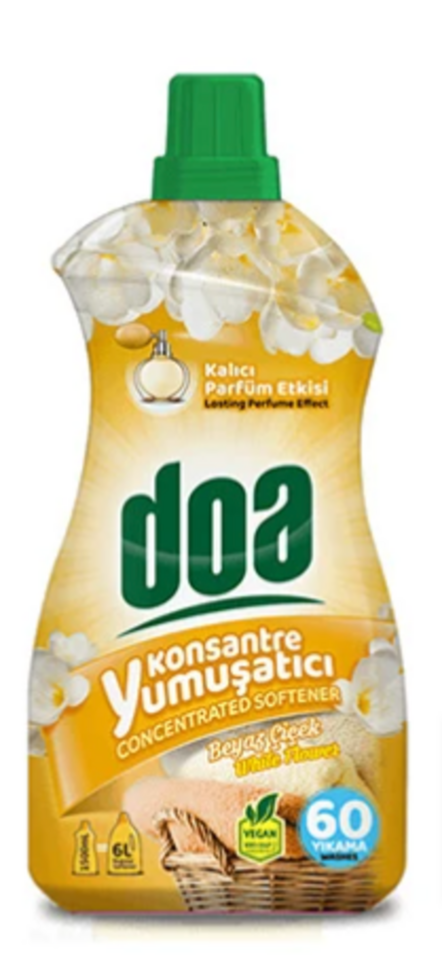 DOA YUMUŞATICI 1500 ML-BEYAZ ÇİÇEK