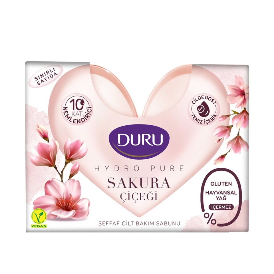 DURU HYDRO PURE SAKURA KALIP SABUN 270 GR