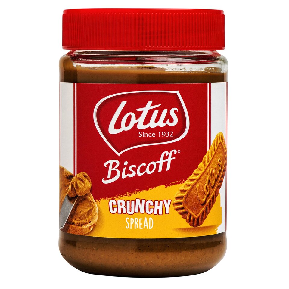 LOTUS BISCOFF CRUNCHY SPREAD 380 GR