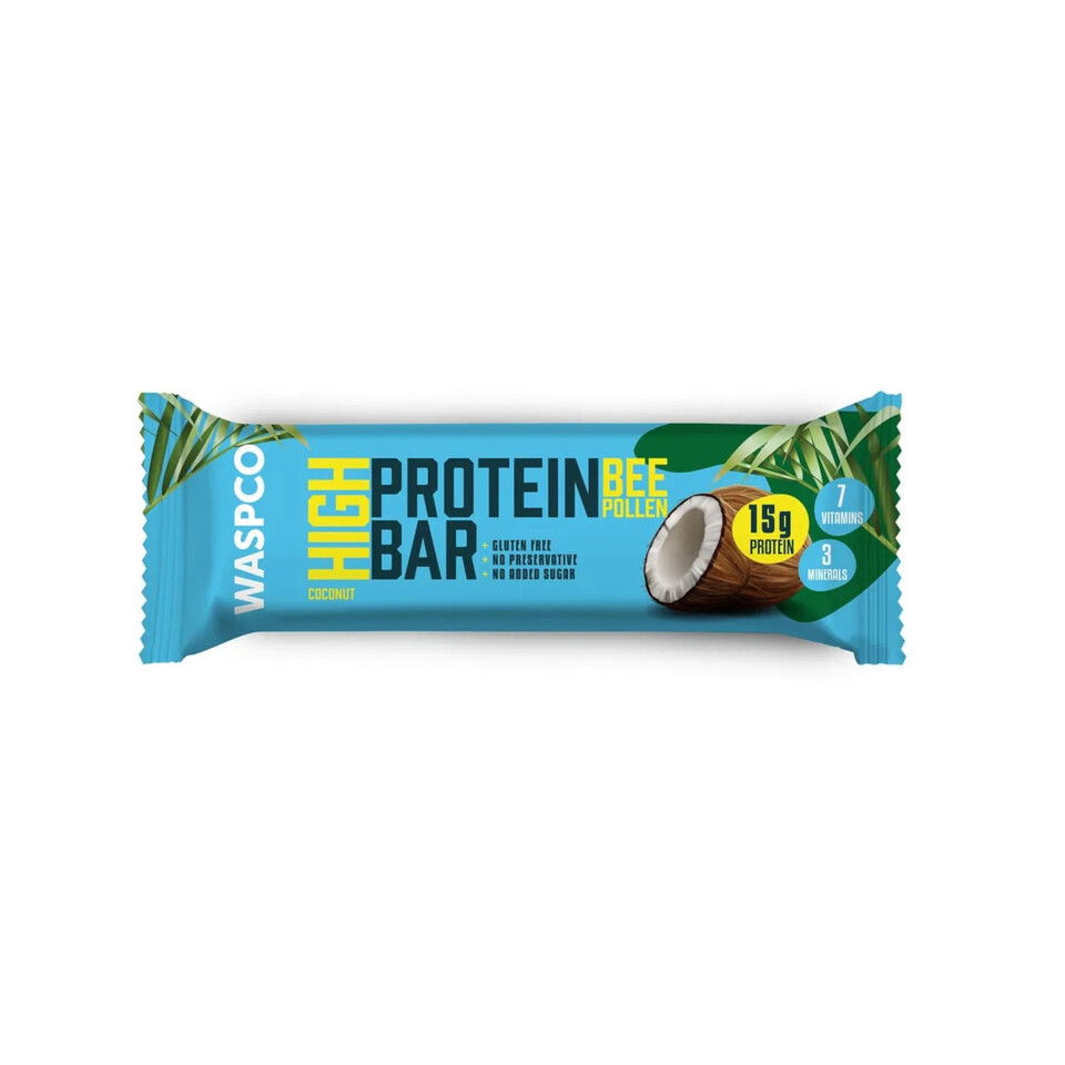 WASPCO HİNDİSTAN CEVİZLİ PROTEİN BAR 50 GR