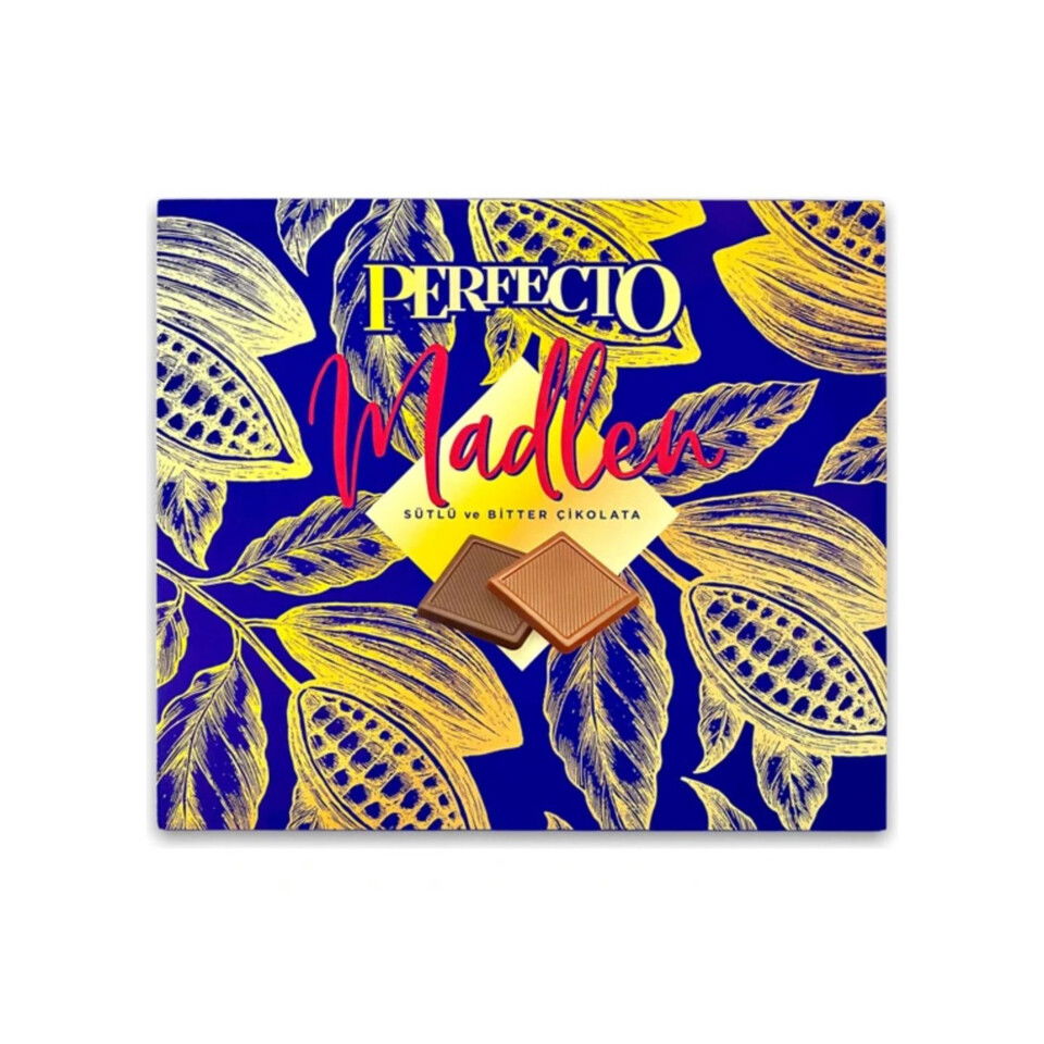PERFECTO MADLEN SÜTLÜ/BİTTER ÇİKOLATA 224 GR