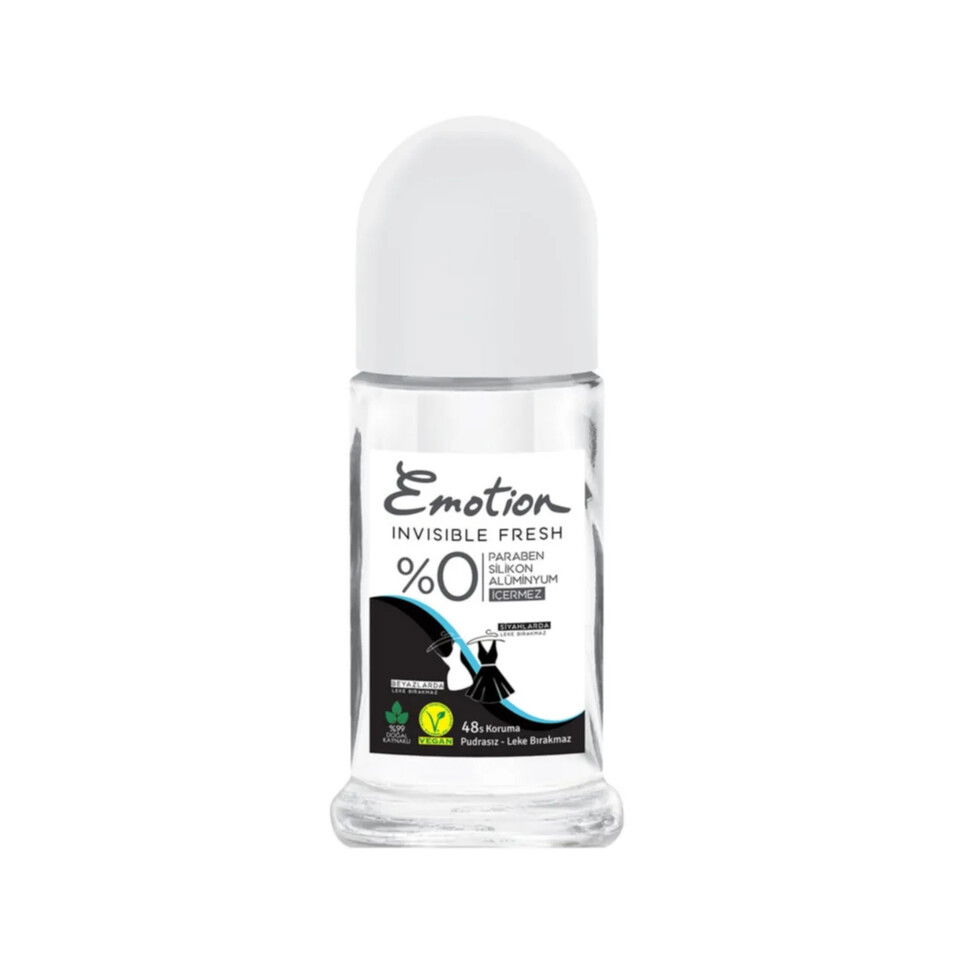 EMOTION ROLL-ON 50ML- INVISIBLE FRESH