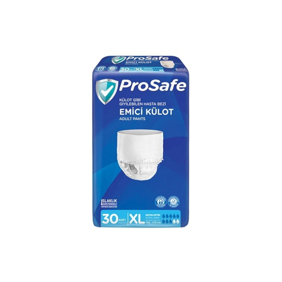 PROSAFE HASTA BEZİ EMİCİ KÜLOT X-LARGE  30'LU