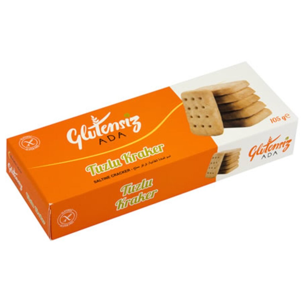 GLUTENSİZ ADA TUZLU KRAKER 105 GR