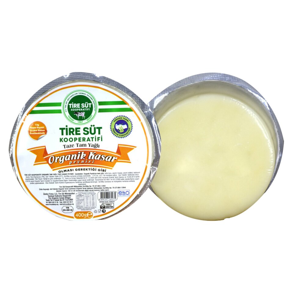 TİRE ORGANİK TAZE KAŞAR 400 GR