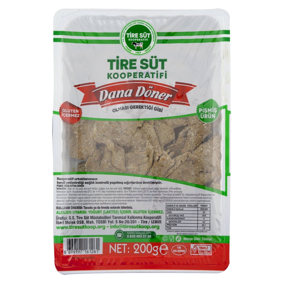TİRE ET DÖNER 200 GR
