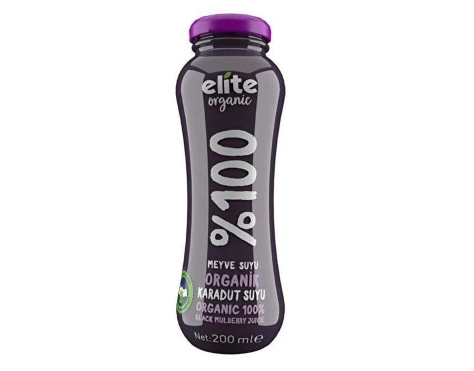 ELİTE ORGANIK KARADUT SUYU 200 ML