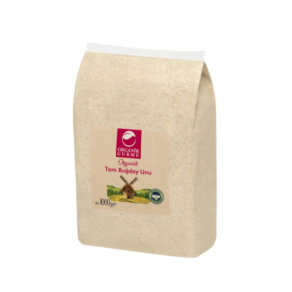 ORGANİK GURME TAM BUĞDAY UNU 1000 GR