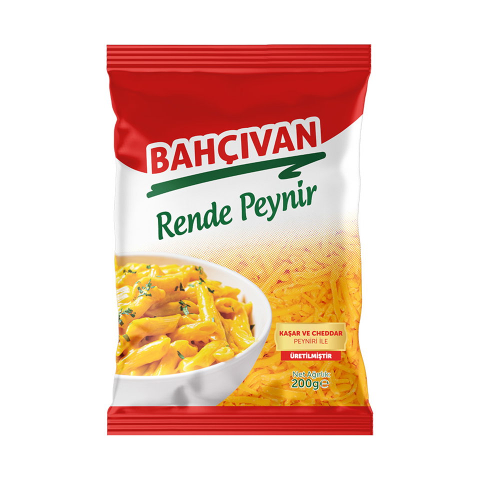 BAHÇIVAN RENDE CHEDDARLI  PEYNİR 200 GR