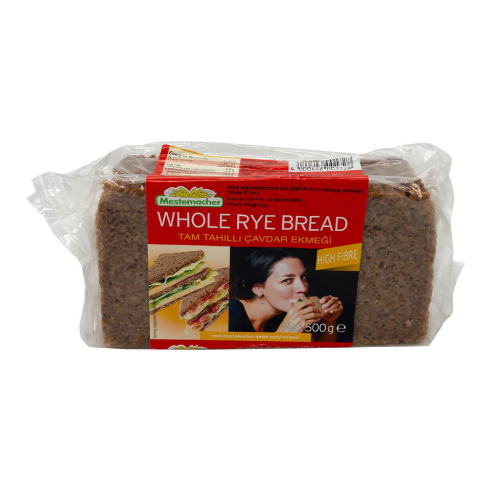 MESTEMACHER TAM TAHILLI ÇAVDAR EKMEĞİ 500 GR