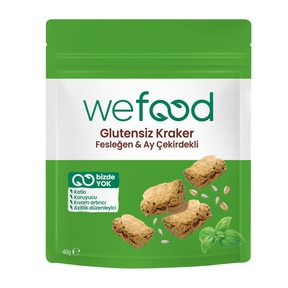 WEFOOD FESLEĞENLİ KRAKER 40 GR