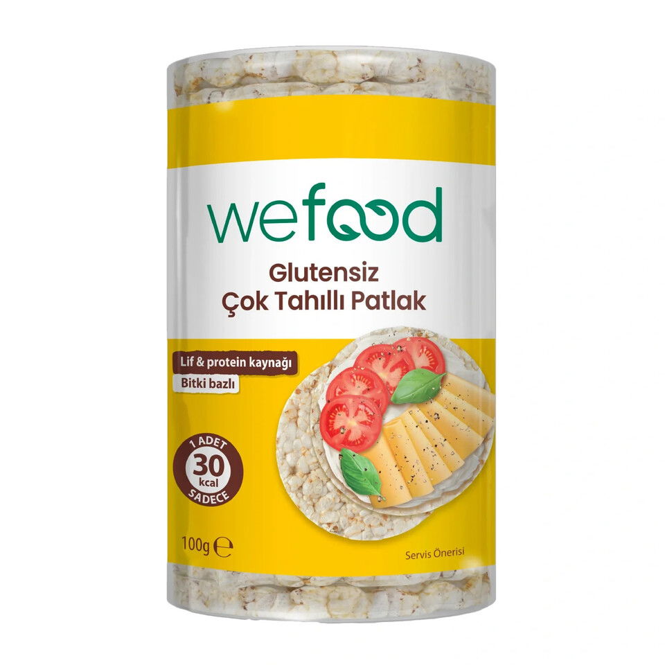 WEFOOD ÇOK TAHILLI PATLAK 100 GR