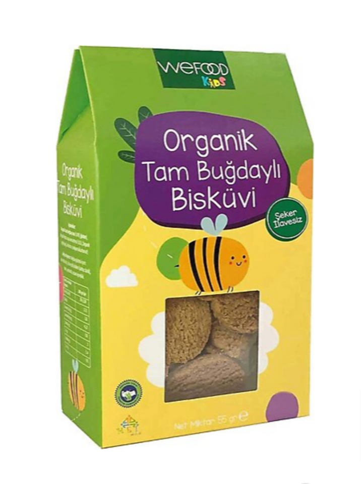 WEFOOD KİDS ORGANİK TAM BUĞDAY BİS.55 GR