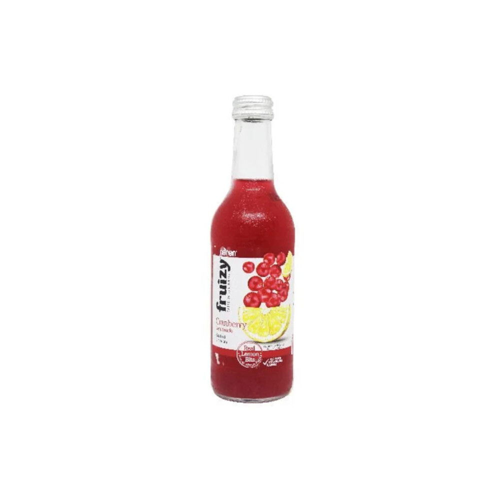 FRUİZY CRANBERRY LEMON.- KIZILCIKLI LİMON.  330ML