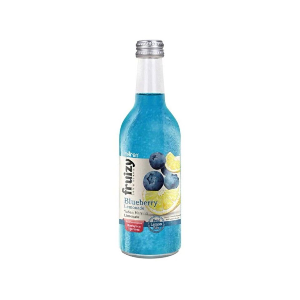 FRUİZY BLUEBERRY LEMON-YABAN MERS. LİMON. 330 ML