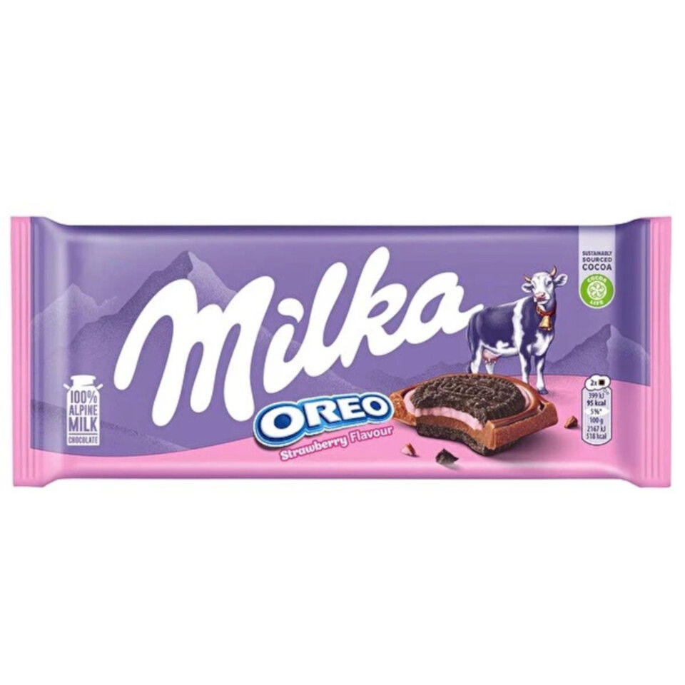 MİLKA TABLET SANDVİCH ÇİLEK 92 GR