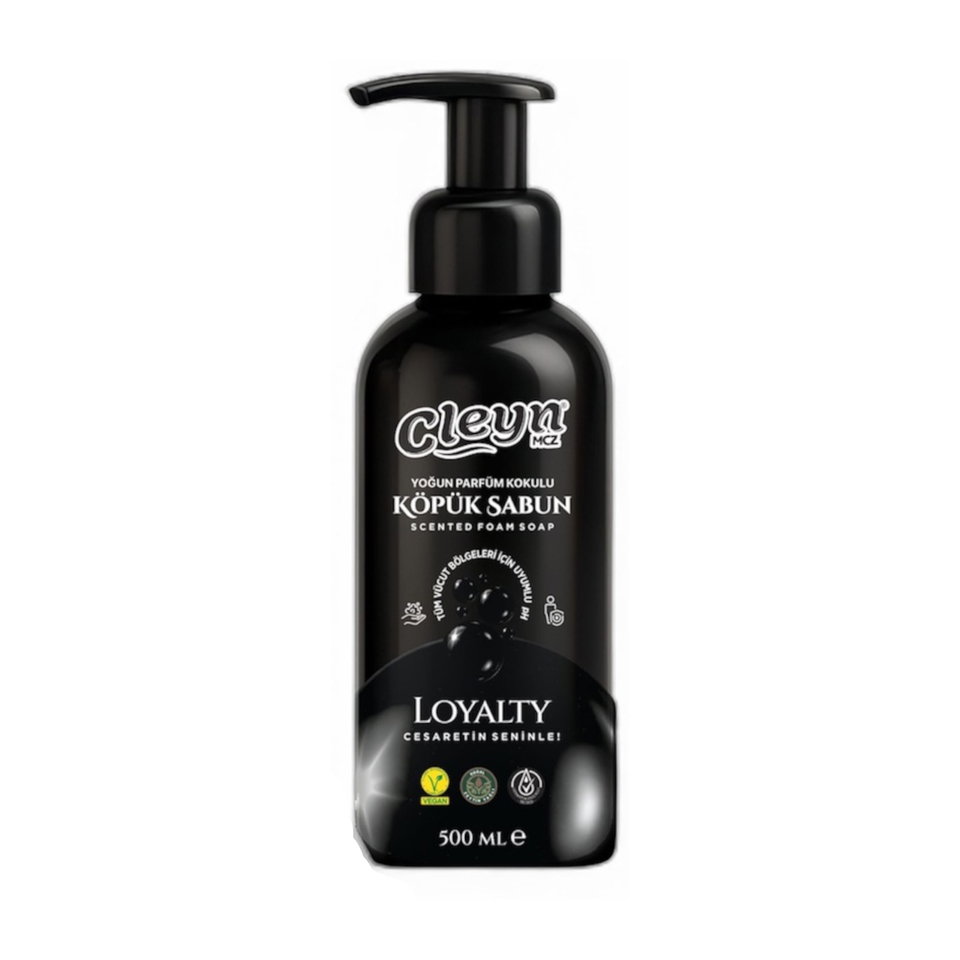CLEYN KÖPÜK SABUN 500 ML-LOYALTY-BLACK