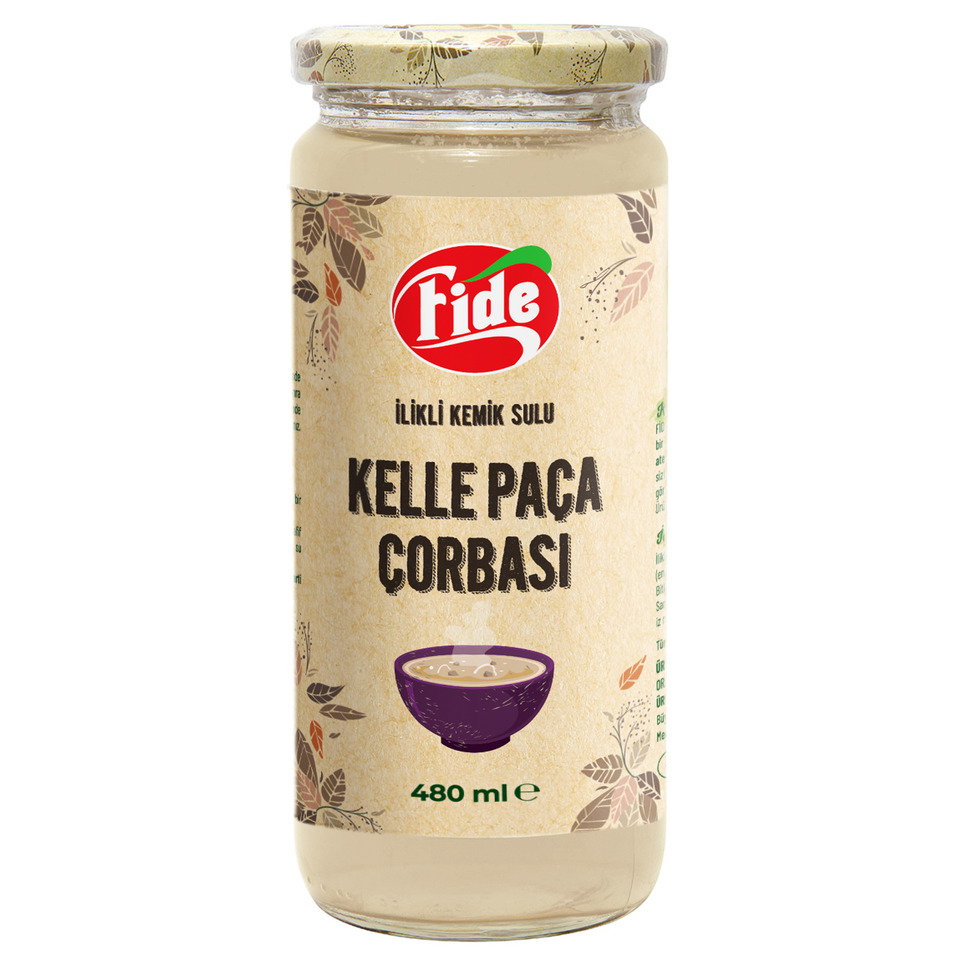 FİDE KELLE PAÇA ÇORBASI  480ML