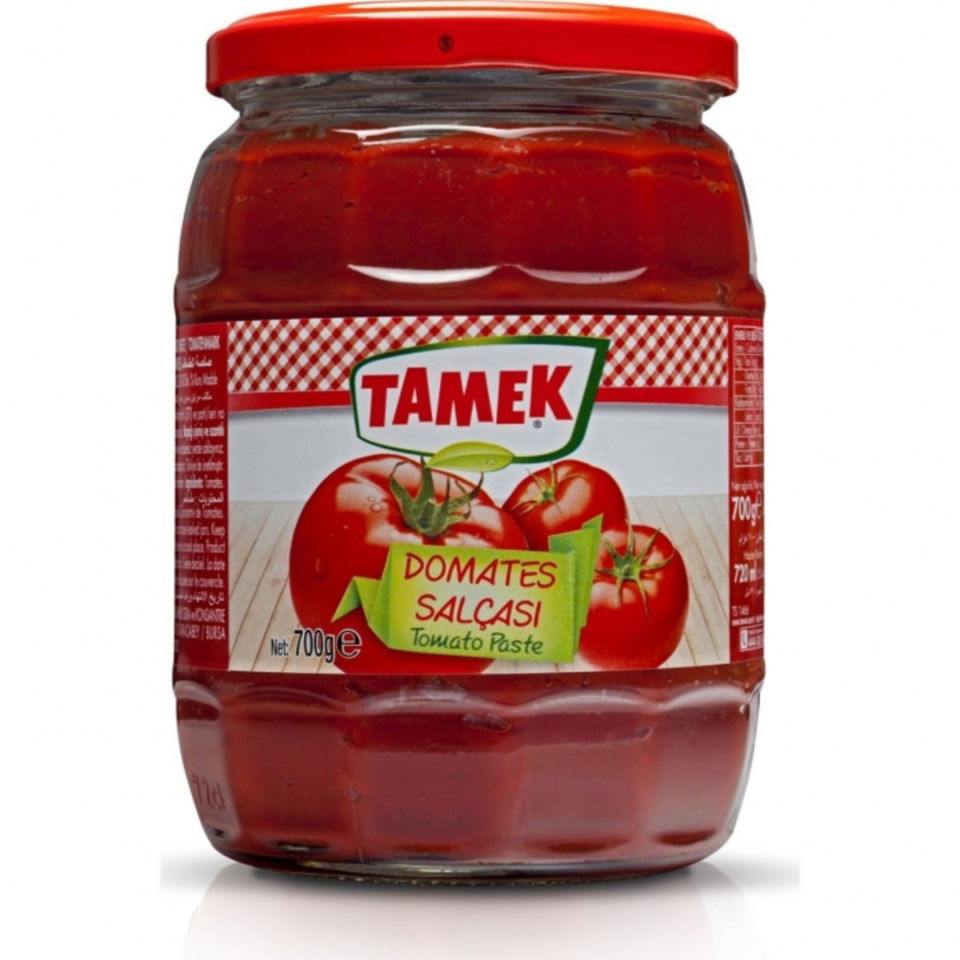 TAMEK DOMATES SALÇA 700 GR-CAM